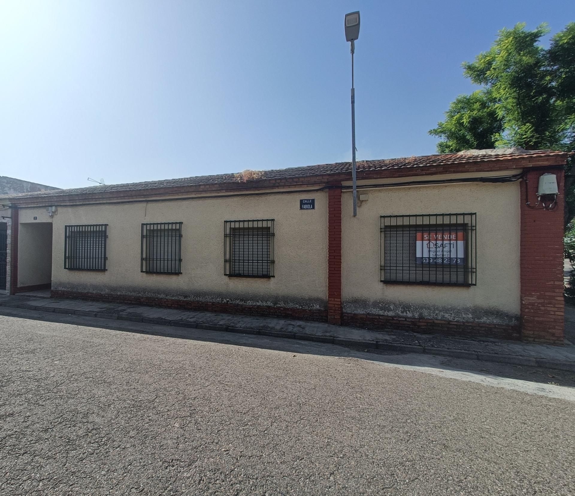 Exterior view of Single-family semi-detached for sale in Villarta de San Juan  with Heating