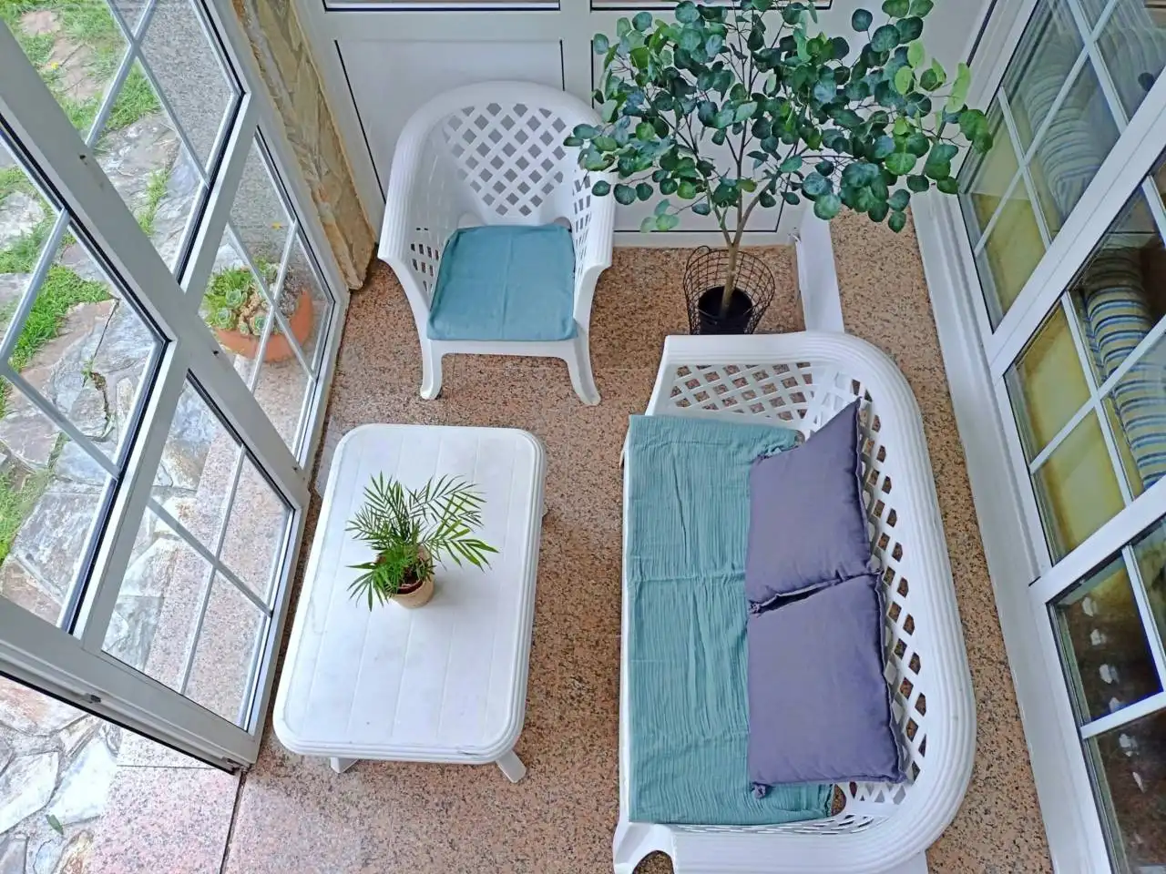 Terraza de Casa o chalet en venta en Oleiros con Calefacción