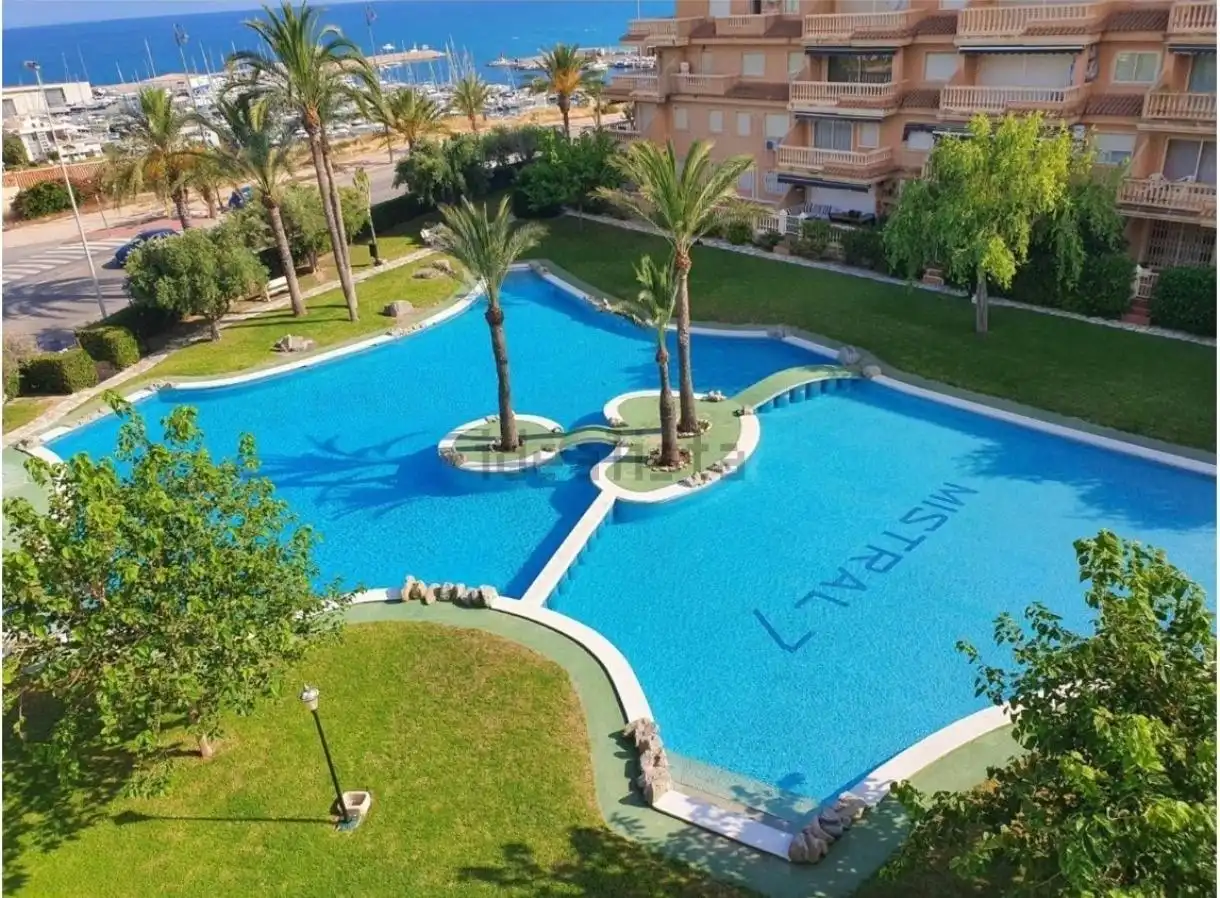 Swimming pool of Apartments for sale in El Campello  with Air Conditioner, Heating and Private garden