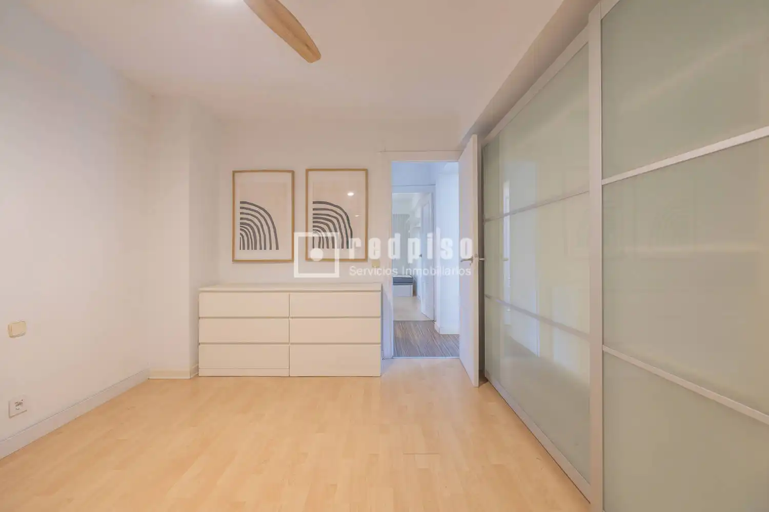 Schlafzimmer von Wohnung zum Verkauf in Madrid mit Heizung, Privatgarten und Abstellraum