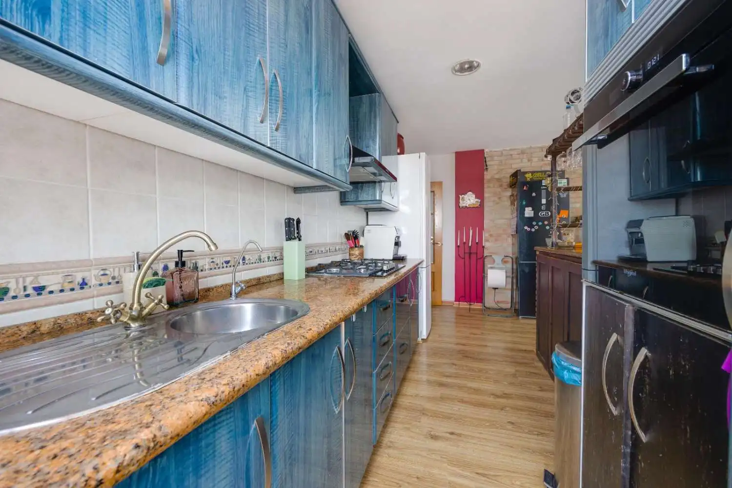 Cocina de Apartamento en venta en Pilar de la Horadada con Aire acondicionado, Calefacción y Terraza