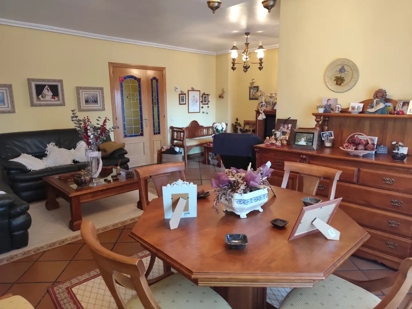 Dining room of Detached homes for sale in Móstoles  with Heating, Private garden and Parquet flooring