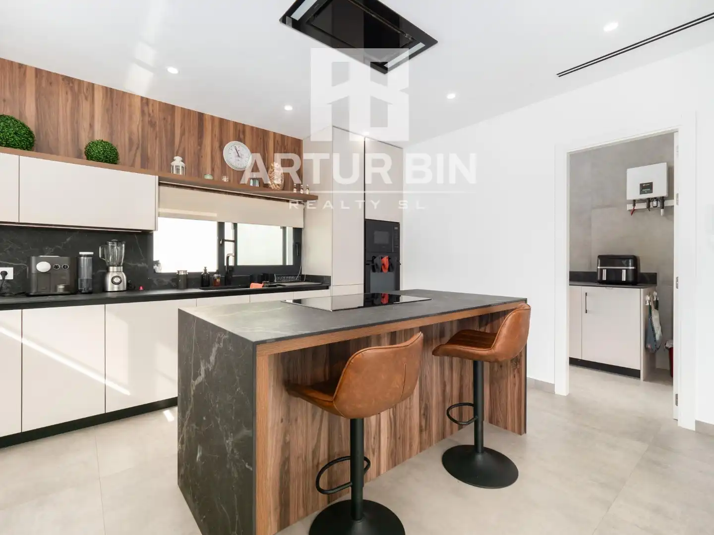 Cocina de Casa o chalet en venta en Bétera con Aire acondicionado, Calefacción y Jardín privado