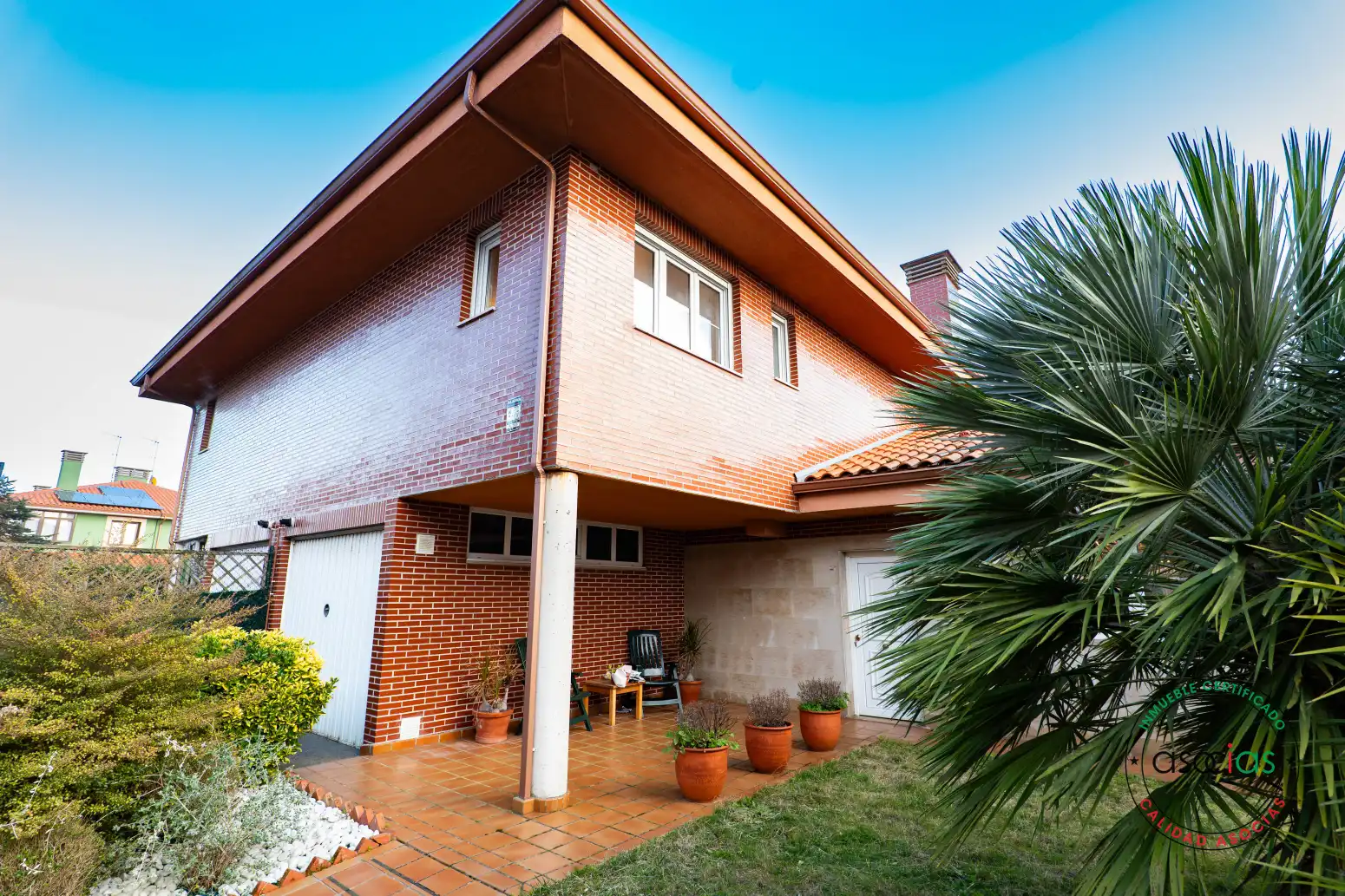Vista exterior de Casa adosada en venta en Gozón con Calefacción, Jardín privado y Parquet