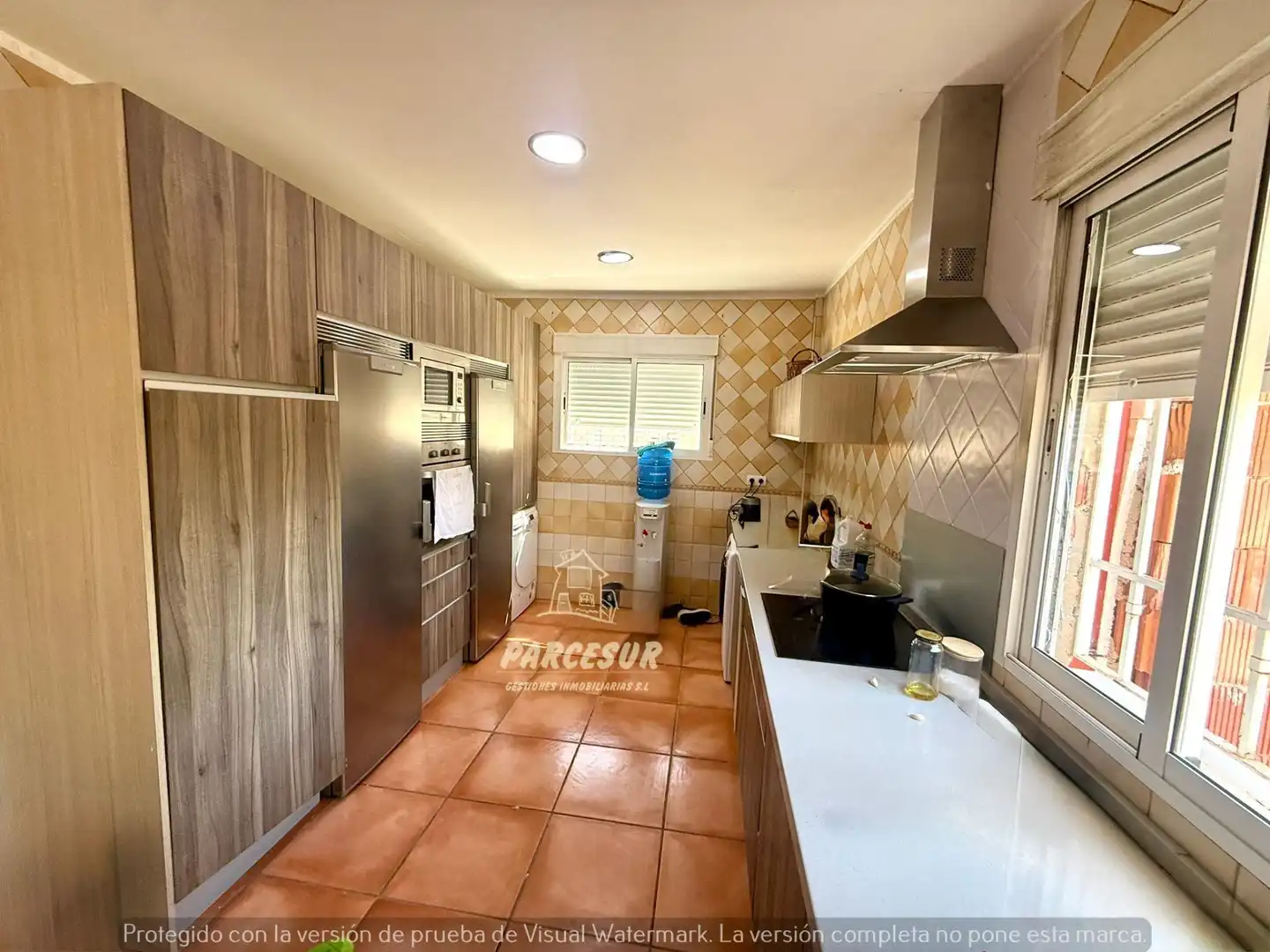 Cuina de Casa o xalet en venda en Córdoba amb Aire condicionat i Jardí privat