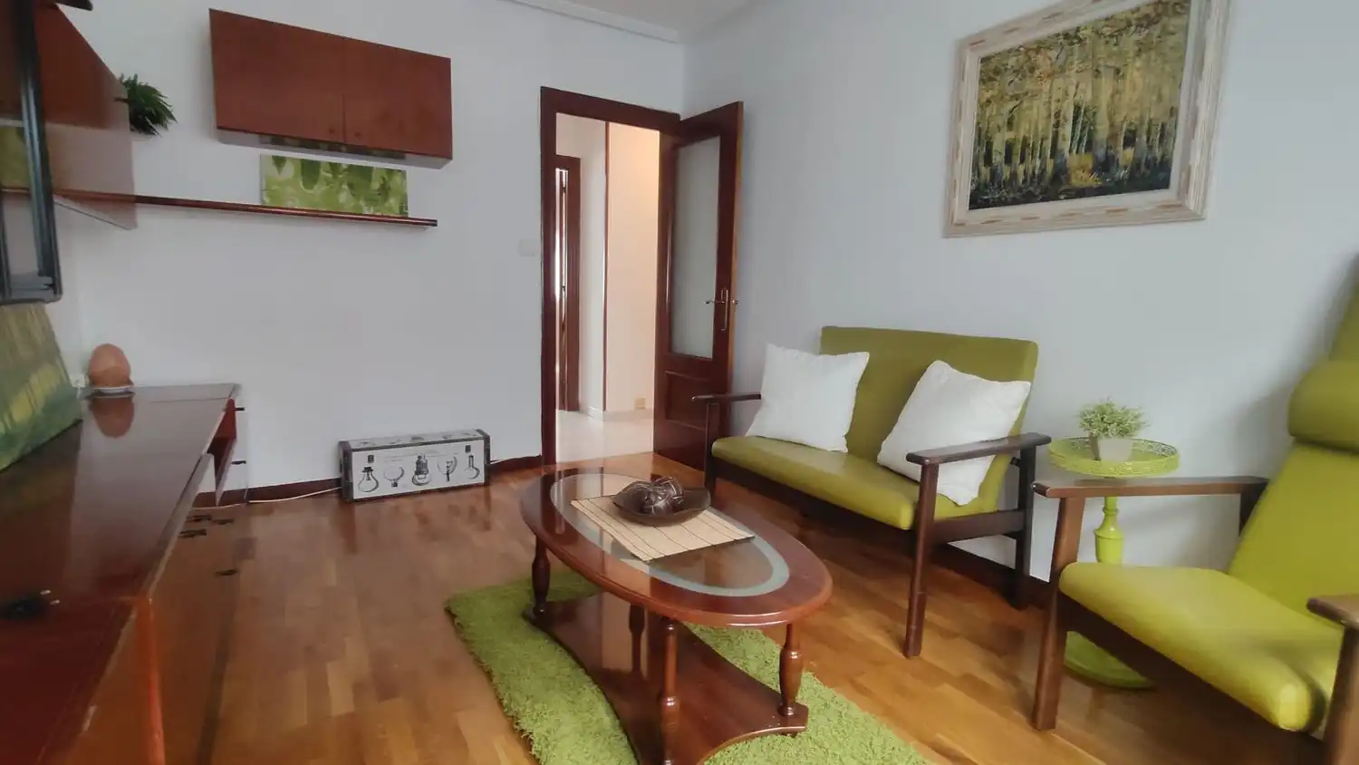 Sala d'estar de Pis en venda en Gijón  amb Piscina