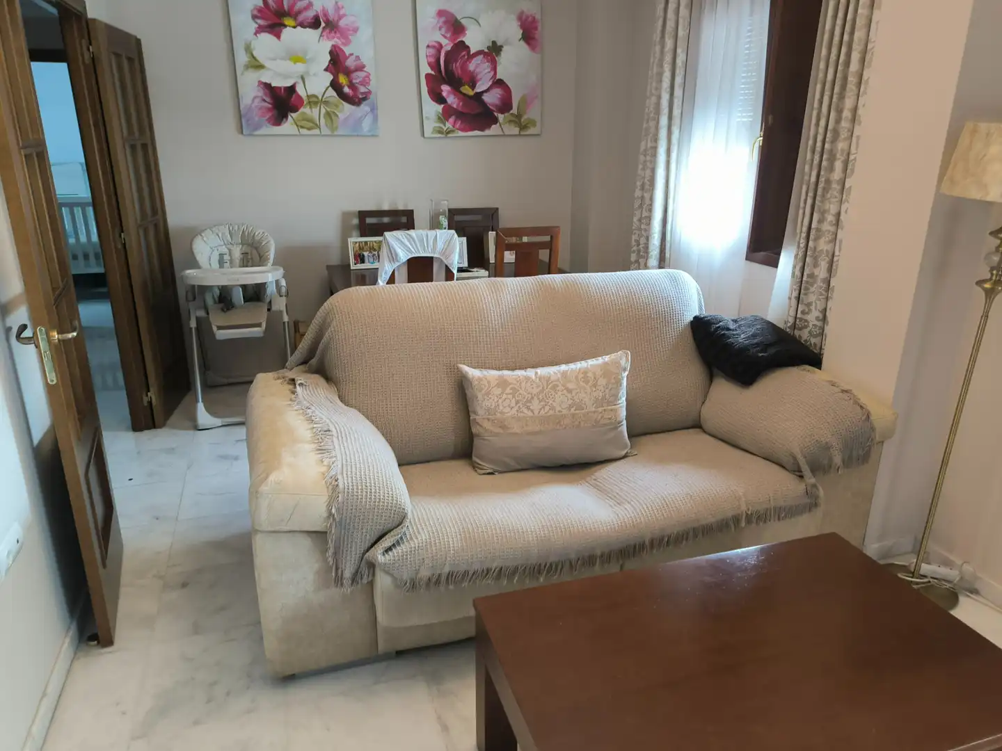 Sala d'estar de Àtic en venda en Écija amb Aire condicionat, Calefacció i Terrassa