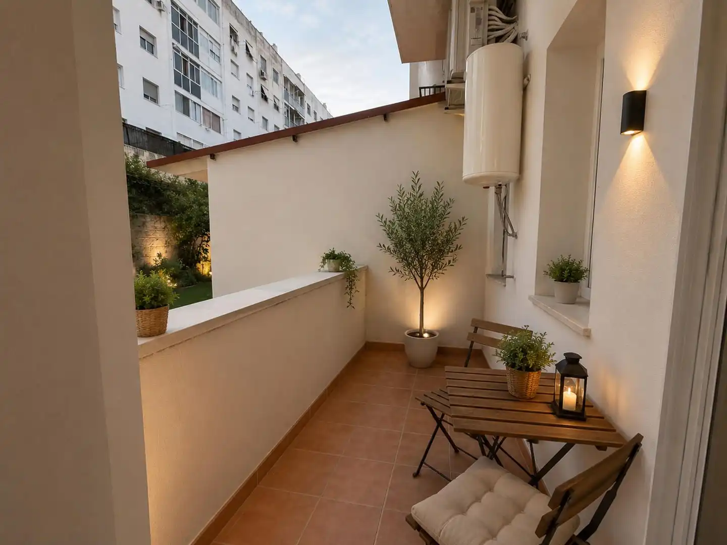 Terrasse von Wohnung zur Miete in Córdoba mit Klimaanlage und Möbliert