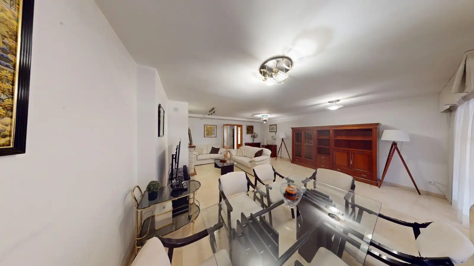 Living room of Detached homes for sale in Alicante / Alacant  with Air Conditioner, Heating and Private garden