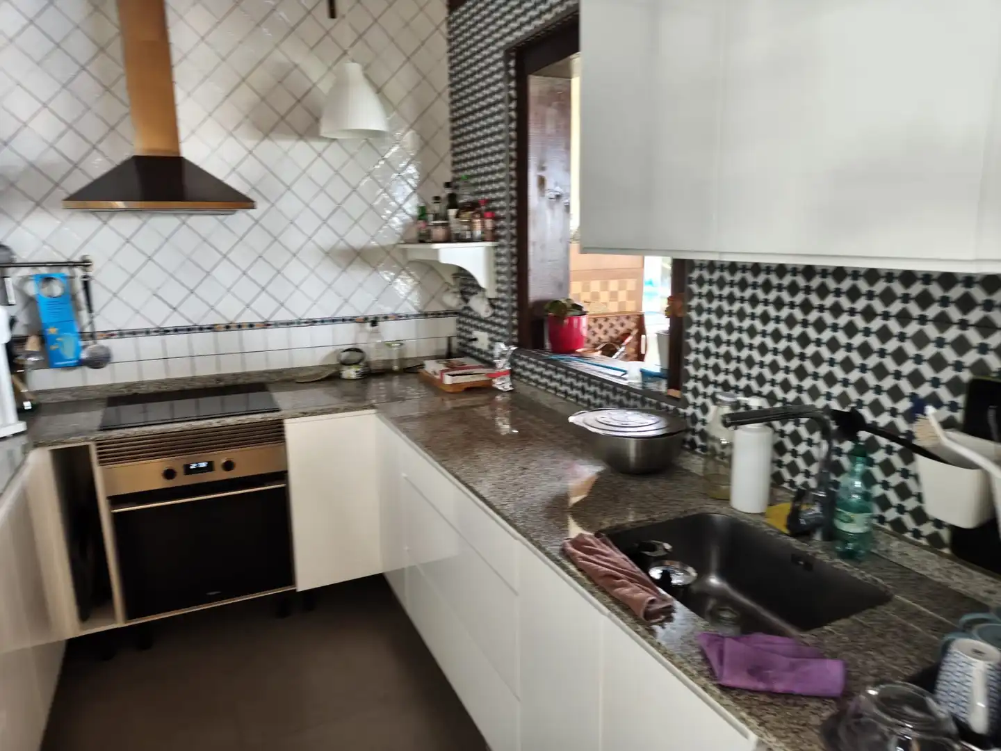 Küche von Country house zur Miete in Salobreña mit Privatgarten, Terrasse und Schwimmbad