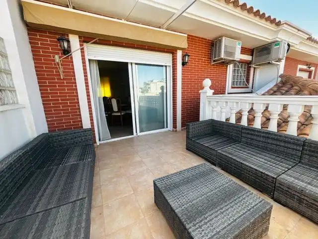 Terrace of Detached homes for sale in Águilas  with Air Conditioner, Heating and Private garden