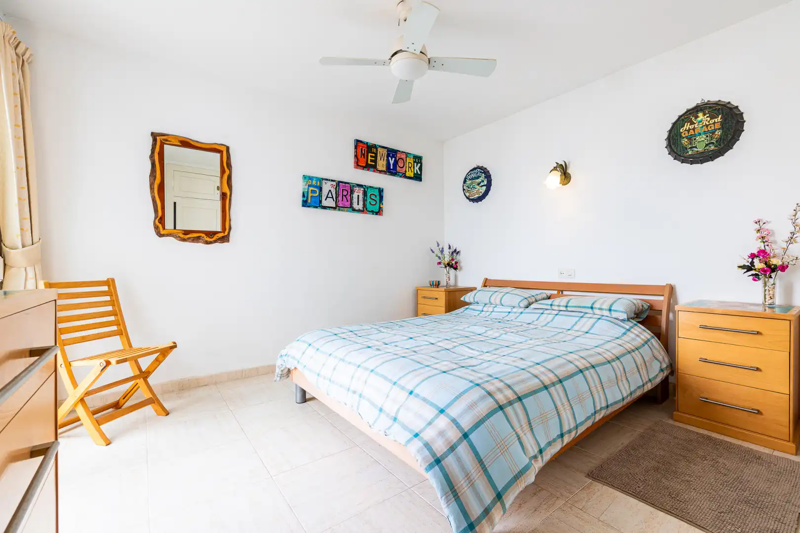Schlafzimmer von Einfamilien-Reihenhaus zum Verkauf in Mijas mit Klimaanlage, Terrasse und Schwimmbad