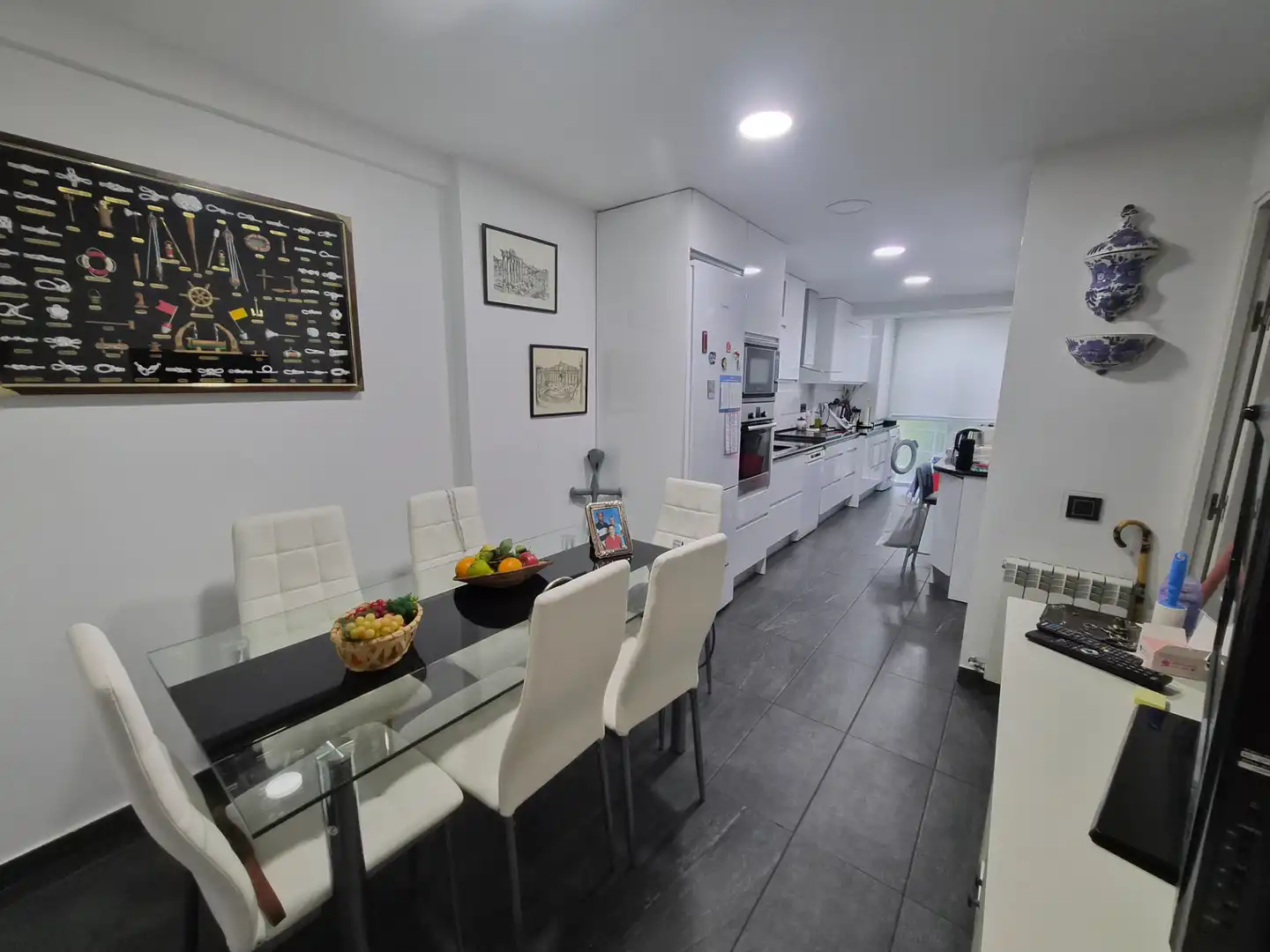 Kitchen of Flat for sale in Móstoles  with Heating and Terrace