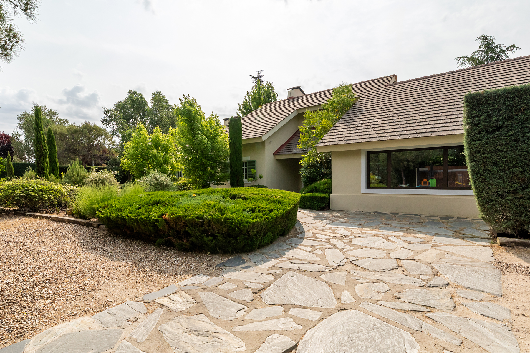 Exterior view of House or chalet for sale in Boadilla del Monte  with Private garden, Terrace and Storage room