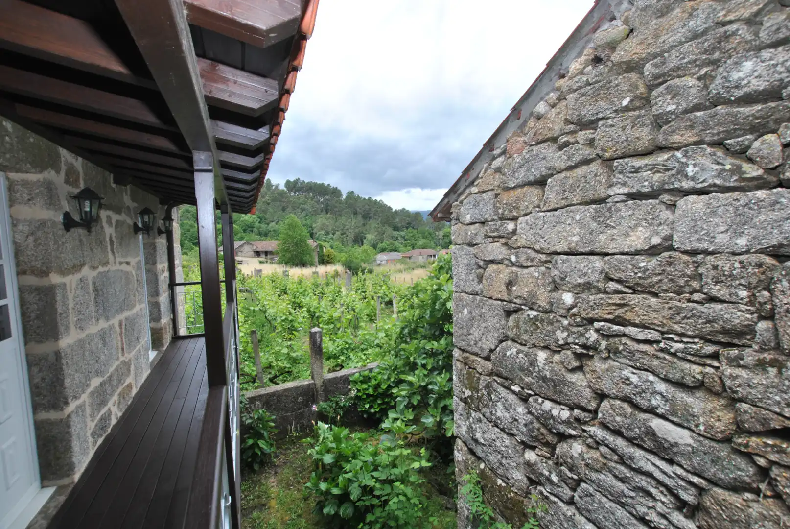 Terraza de Casa adosada en venta en A Arnoia con Terraza, Trastero y Horno