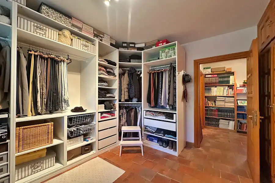 Bedroom of Houses for sale in Hoyo de Manzanares  with Air Conditioner, Heating and Private garden