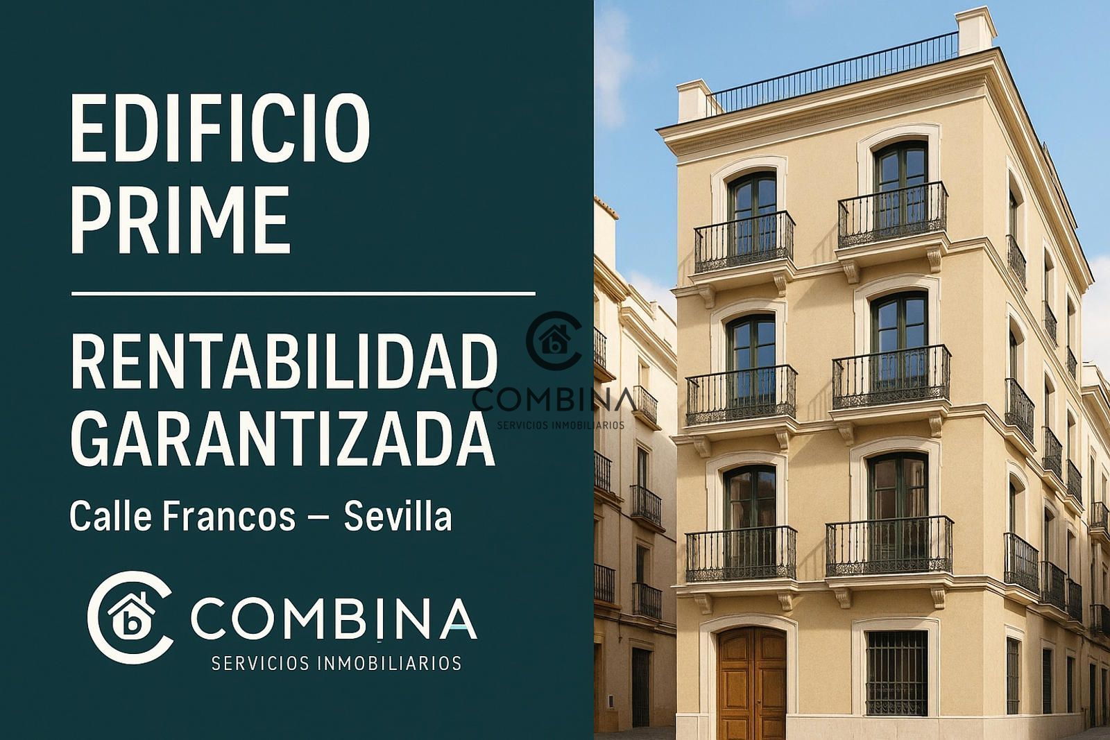 Vista exterior de Edificio en venta en  Sevilla Capital