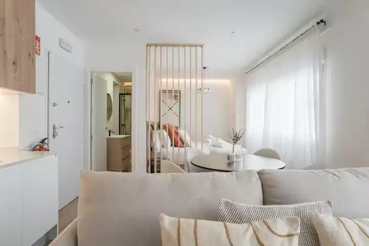 Wohnzimmer von Wohnung zum Verkauf in Madrid mit Heizung