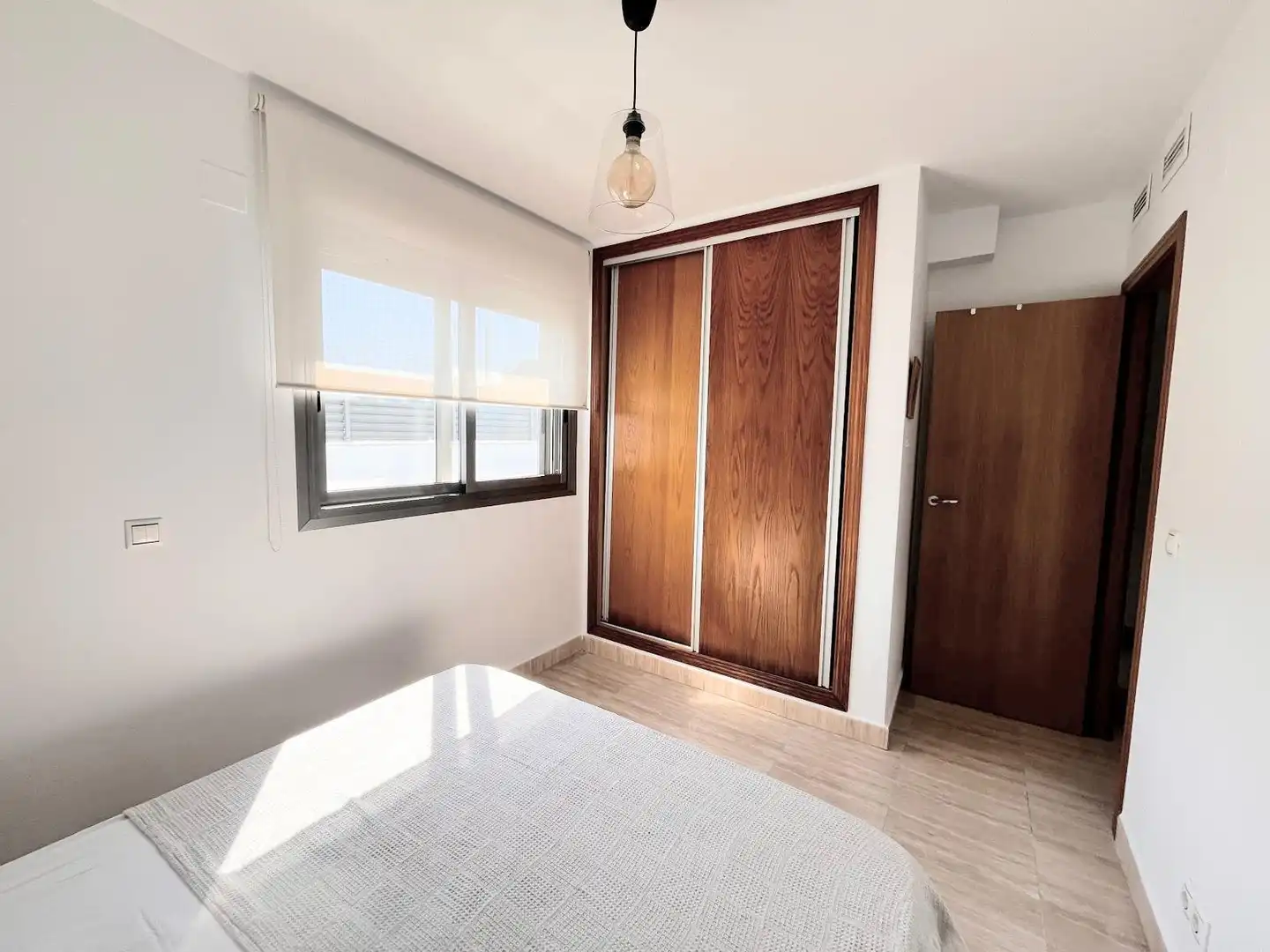 Bedroom of Ground floor for rent in L'Alfàs del Pi  with Air Conditioner, Heating and Terrace