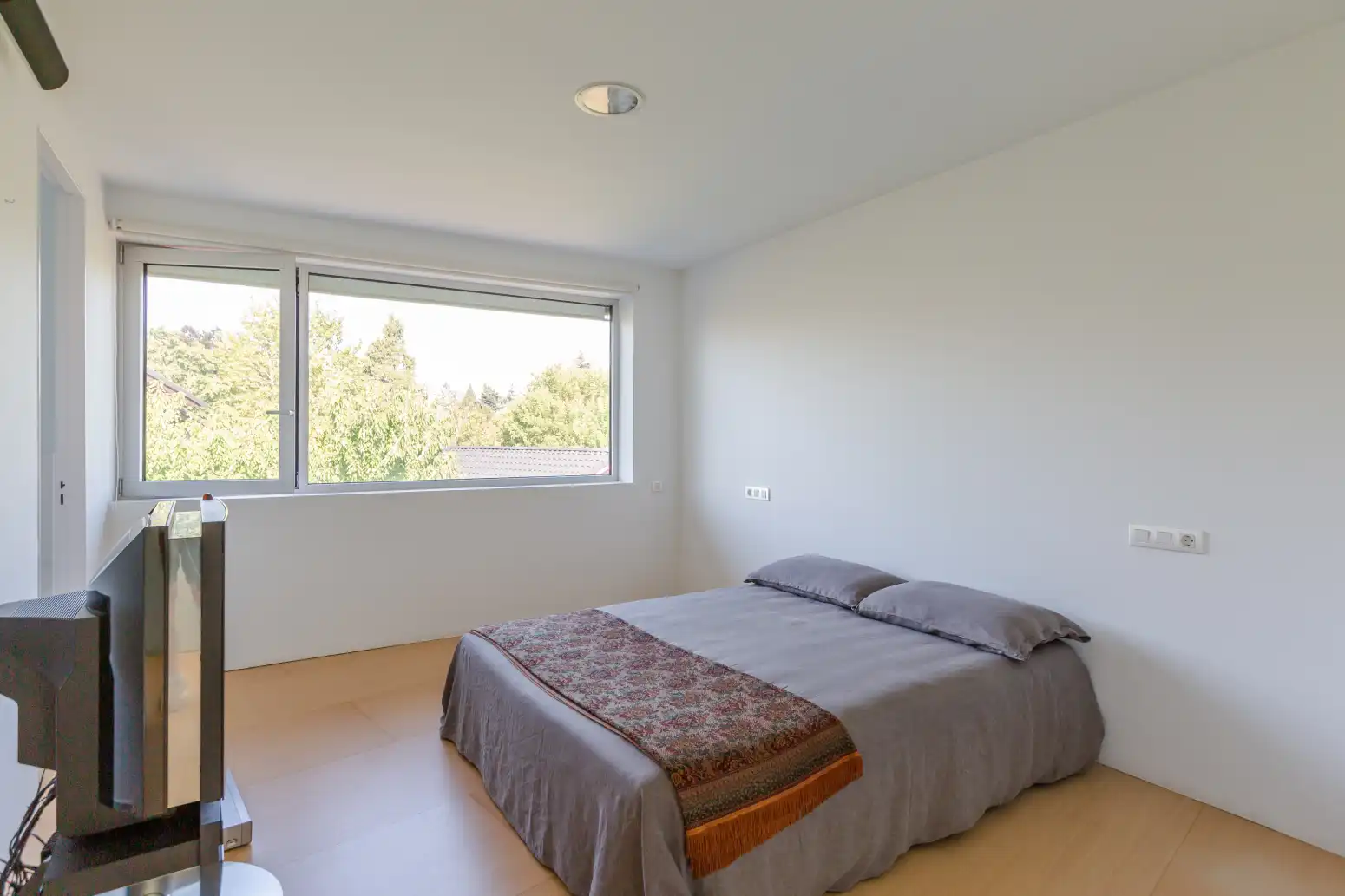 Schlafzimmer von Haus oder Chalet zur Miete in Valle de Egüés / Eguesibar mit Klimaanlage, Heizung und Privatgarten