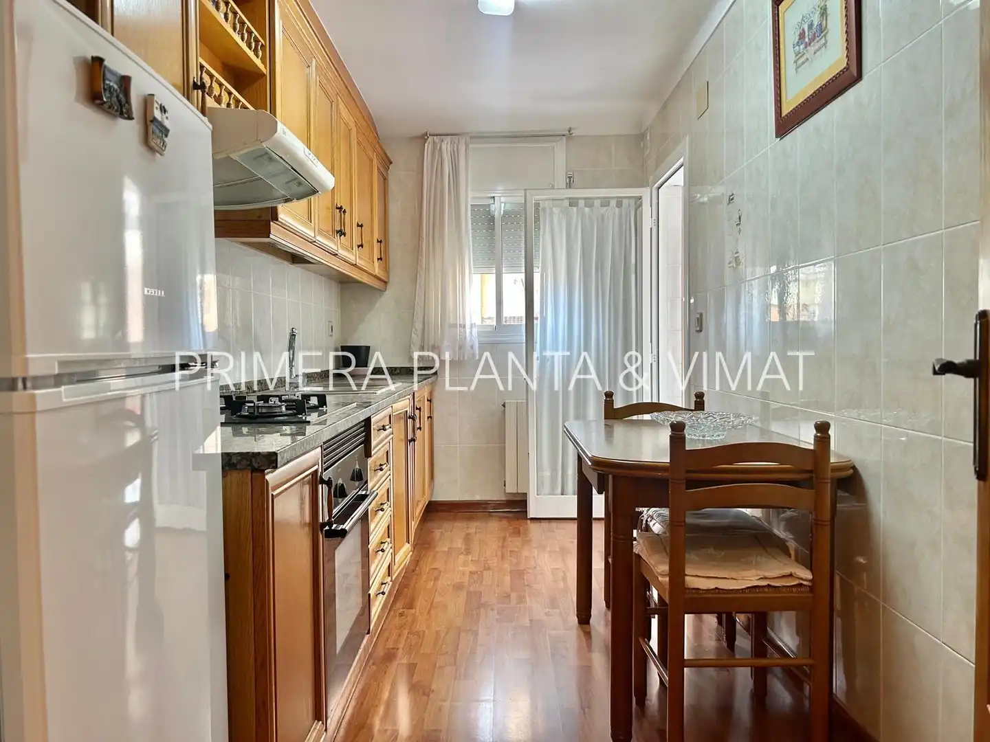 Küche von Wohnung zum Verkauf in Mataró mit Heizung und Balkon