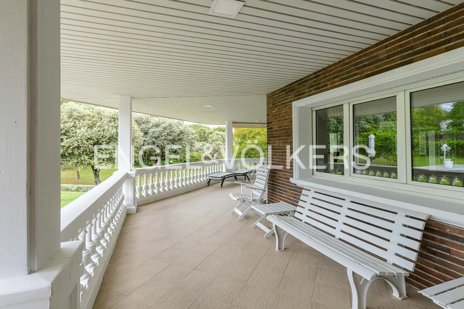 Terraza de Casa o chalet en venta en Pozuelo de Alarcón con Aire acondicionado, Calefacción y Jardín privado