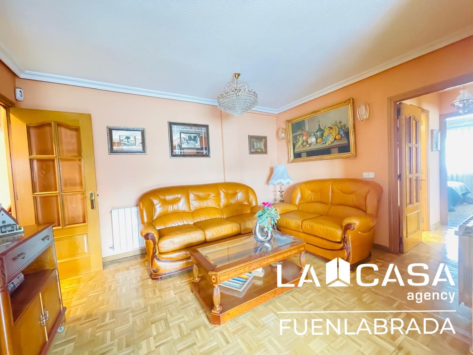 Sala d'estar de Pis en venda en Fuenlabrada amb Calefacció i Terrassa
