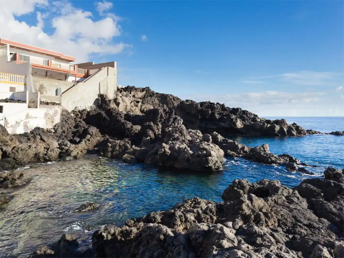 Vista exterior de Casa o chalet de alquiler en Güímar con Aire acondicionado, Jardín privado y Piscina