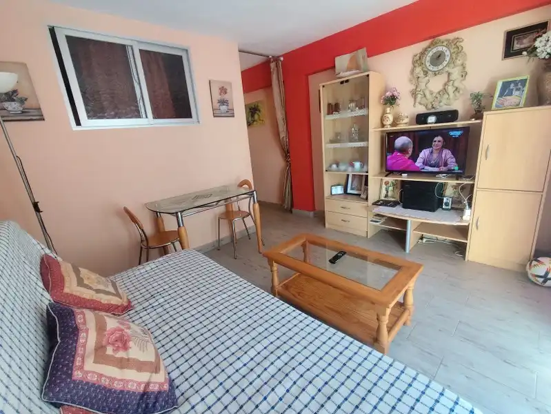 Sala de estar de Apartamento en venta en Cullera con Aire acondicionado, Parquet y Terraza
