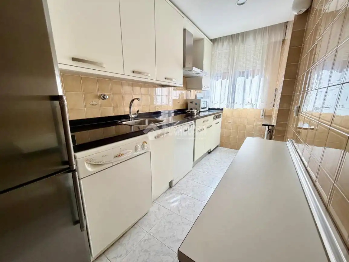 Kitchen of Flat for sale in León Capital   with Heating, Parquet flooring and Terrace
