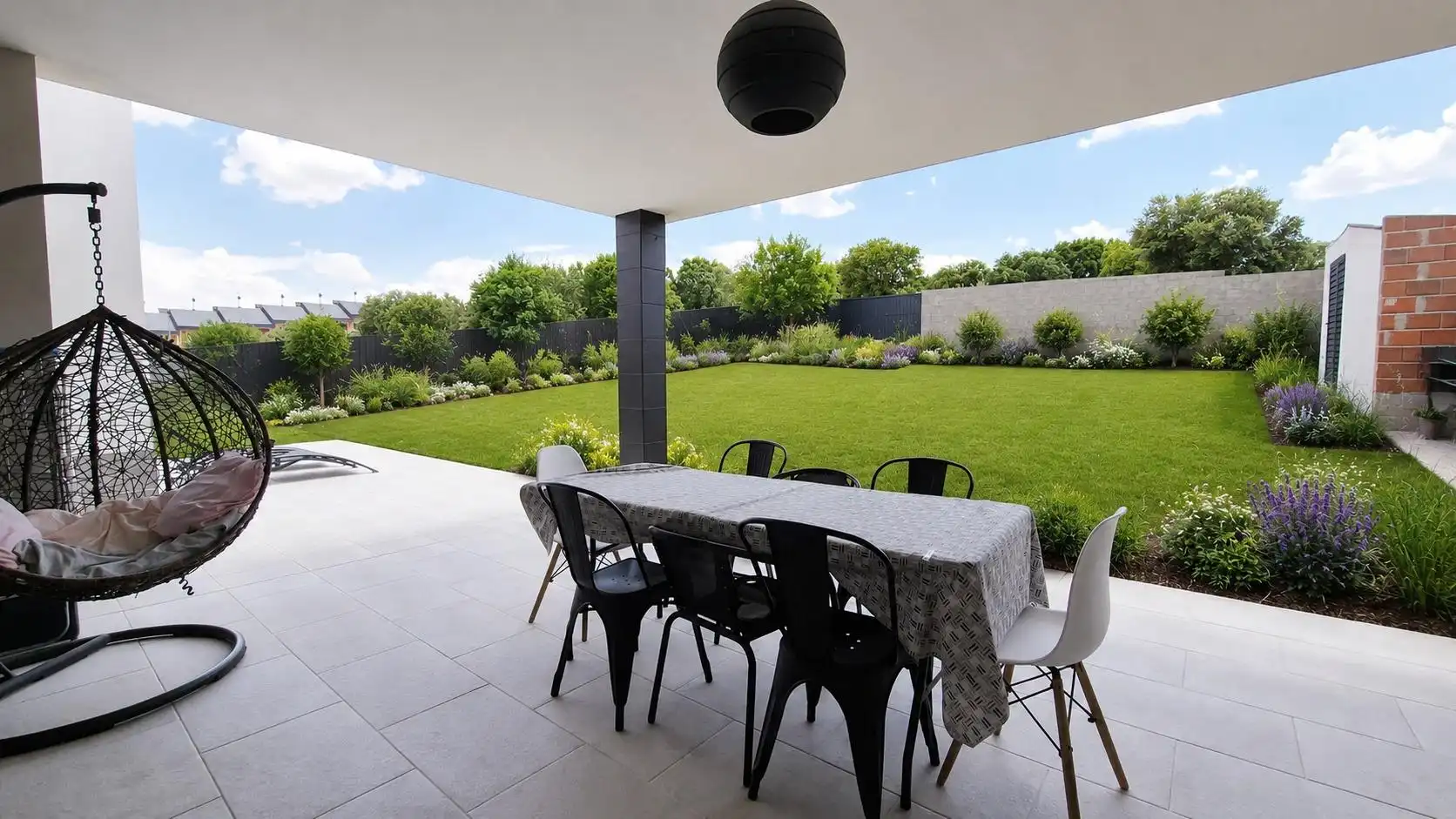 Terraza de Casa o chalet en venta en Carrascal de Barregas con Aire acondicionado, Calefacción y Jardín privado