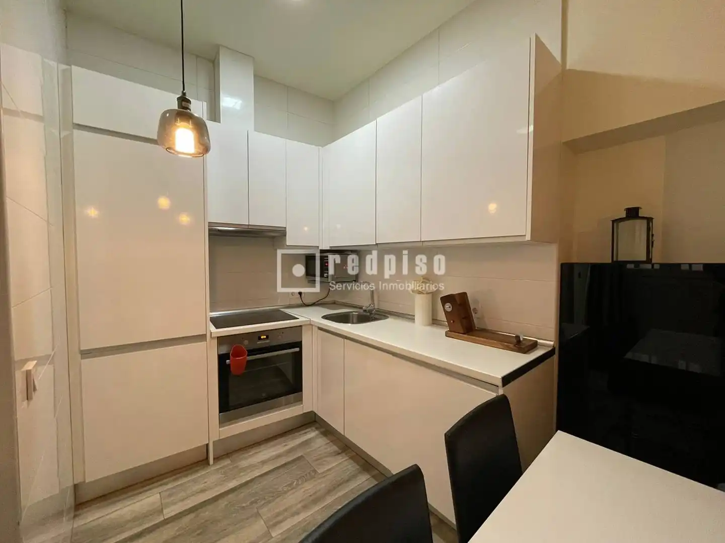 Kitchen of Flat for rent in Madrid  with Heating, Terrace and Furnished