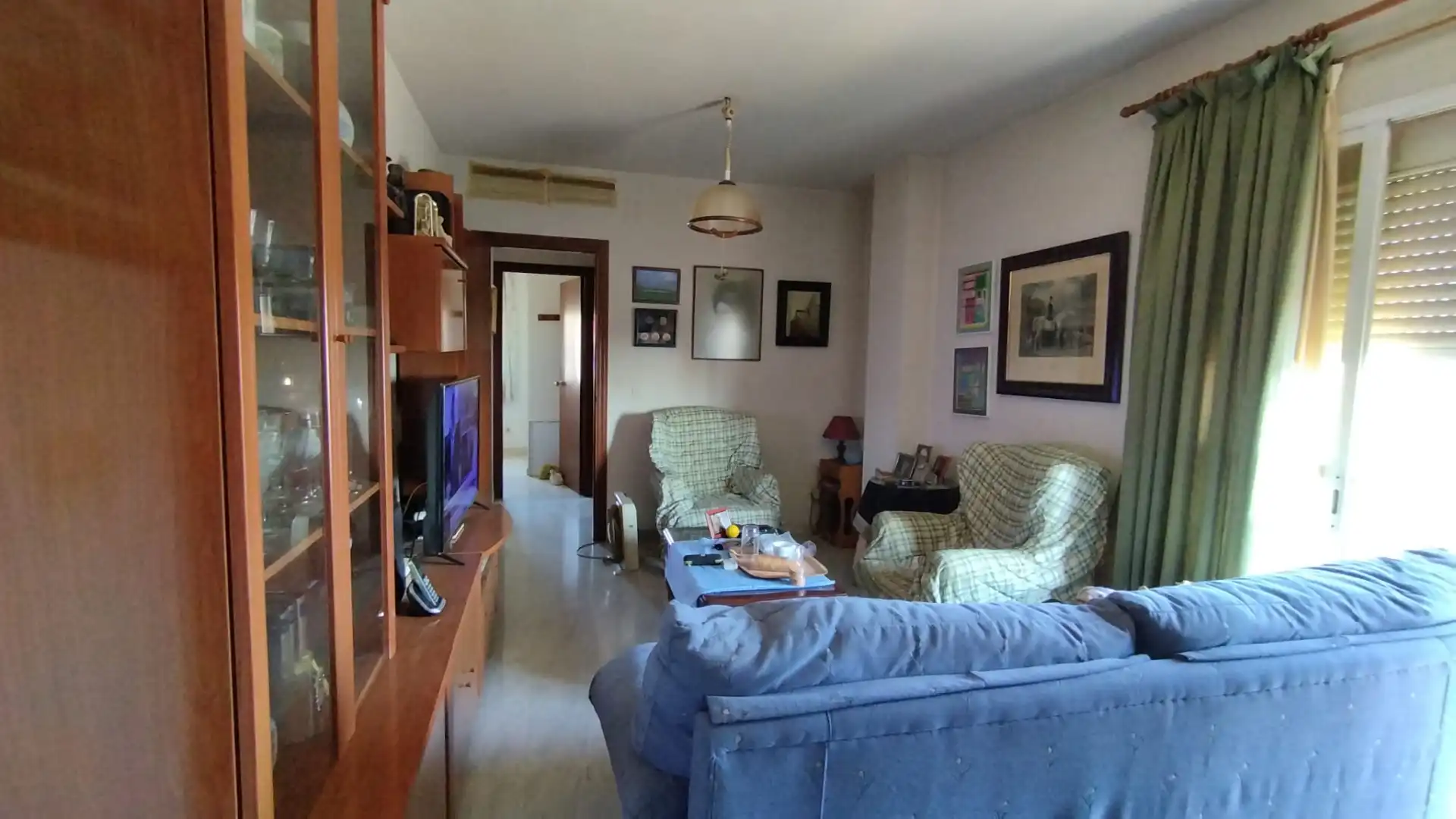 Sala de estar de Piso en venta en Mairena del Aljarafe con Amueblado y Lavadora