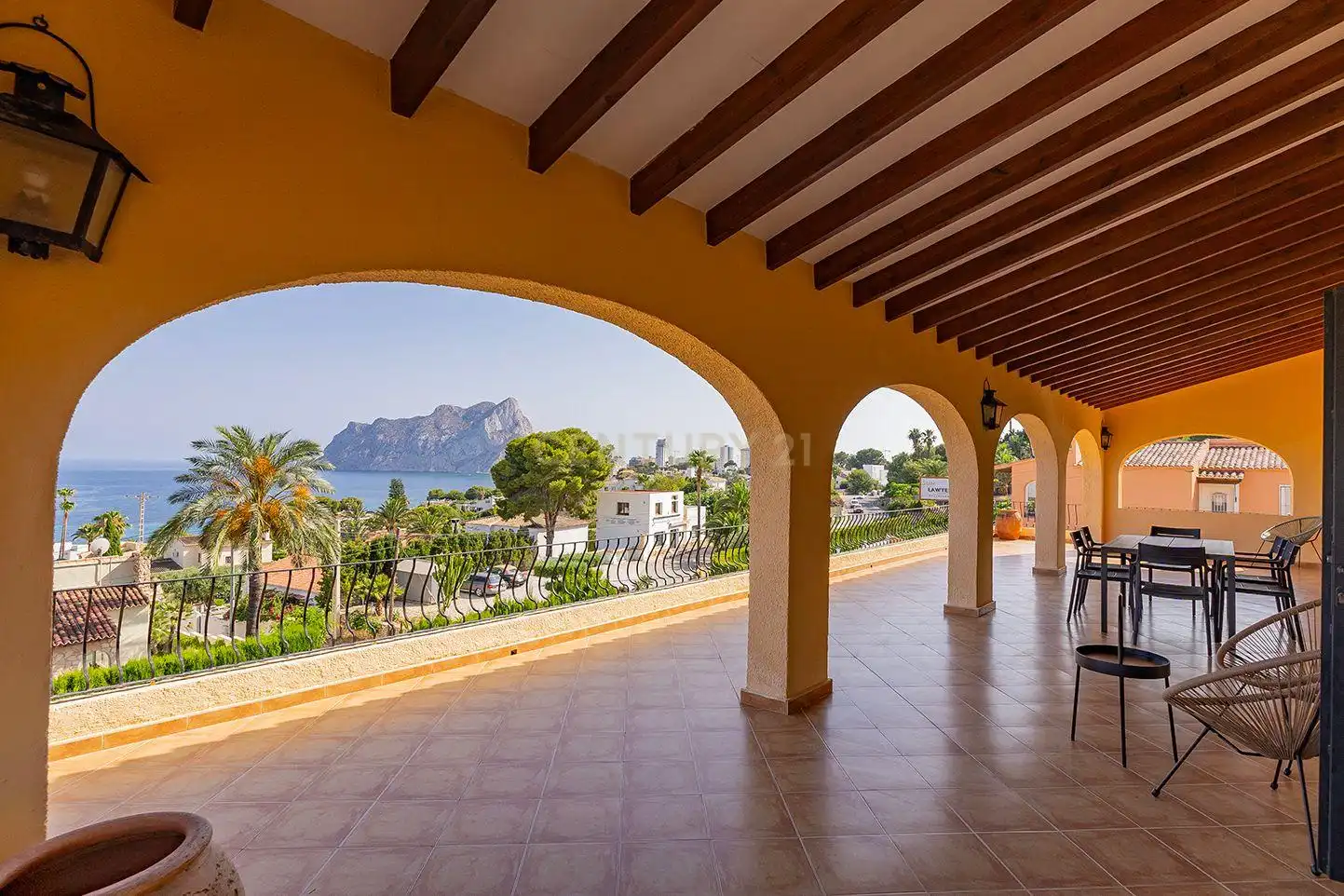 Terrace of Houses for sale in Calpe / Calp  with Private garden, Storage room and Swimming Pool