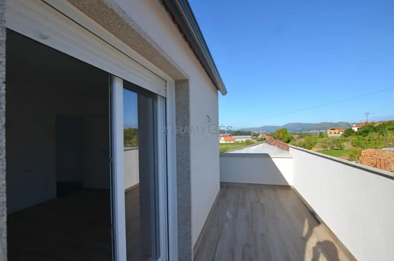 Terraza de Casa o chalet en venta en A Guarda   con Calefacción, Jardín privado y Terraza