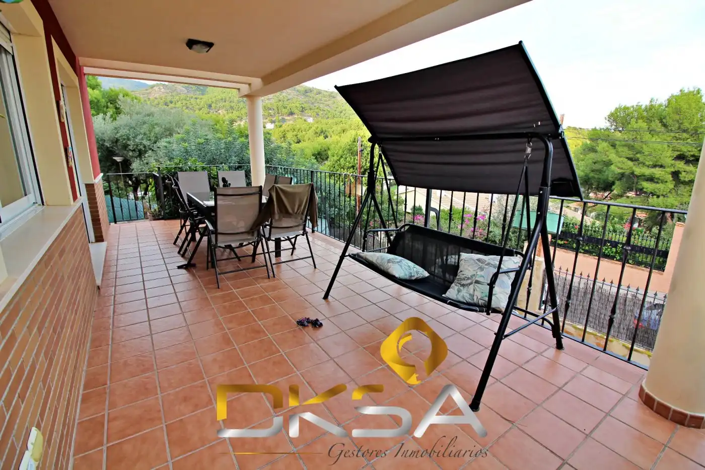 Terrassa de Casa o xalet en venda en Benicasim / Benicàssim amb Aire condicionat, Calefacció i Jardí privat