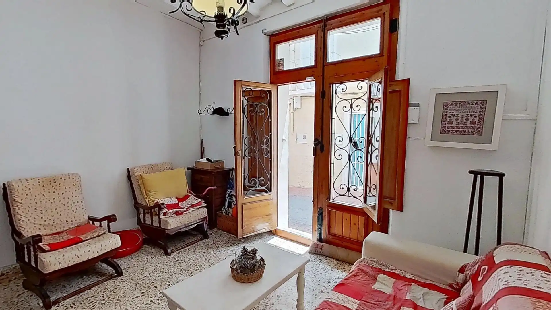 Wohnzimmer von Country house zum Verkauf in Beniardà mit Heizung und Terrasse