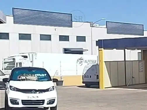 Vista exterior de Nave industrial en venta en Huércal-Overa
