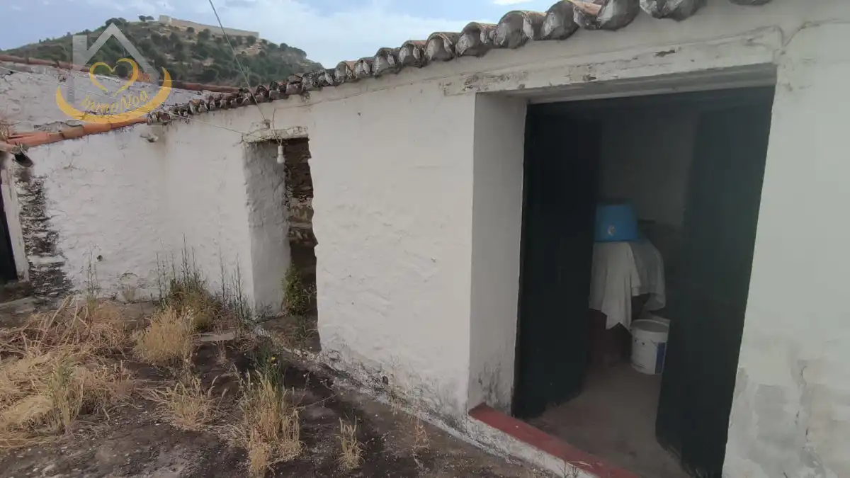 Vista exterior de Casa o xalet en venda en Sanlúcar de Guadiana amb Jardí privat, Terrassa i Moblat