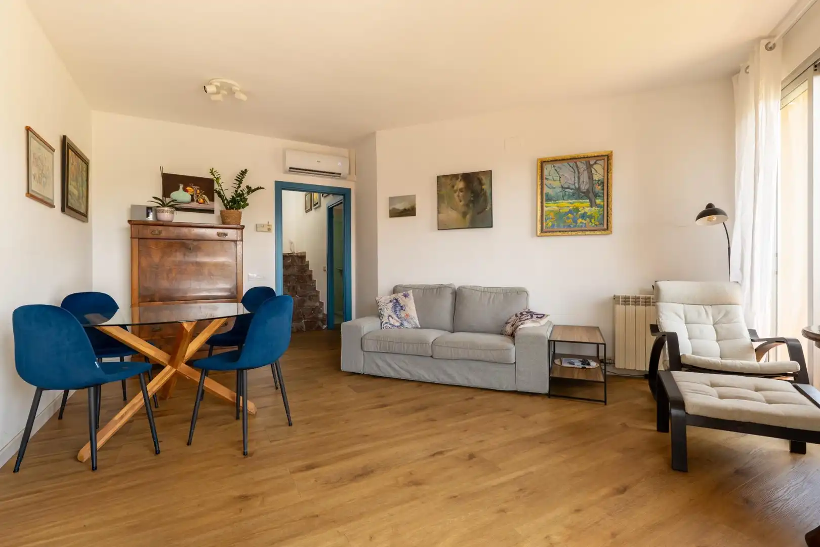 Sala d'estar de Àtic en venda en Sant Feliu de Guíxols amb Aire condicionat, Calefacció i Terrassa