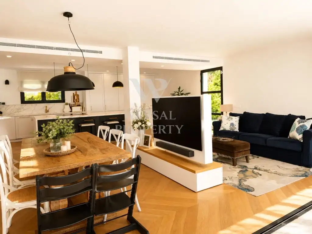 Wohnzimmer von Haus oder Chalet zum Verkauf in Cambrils mit Klimaanlage, Privatgarten und Terrasse