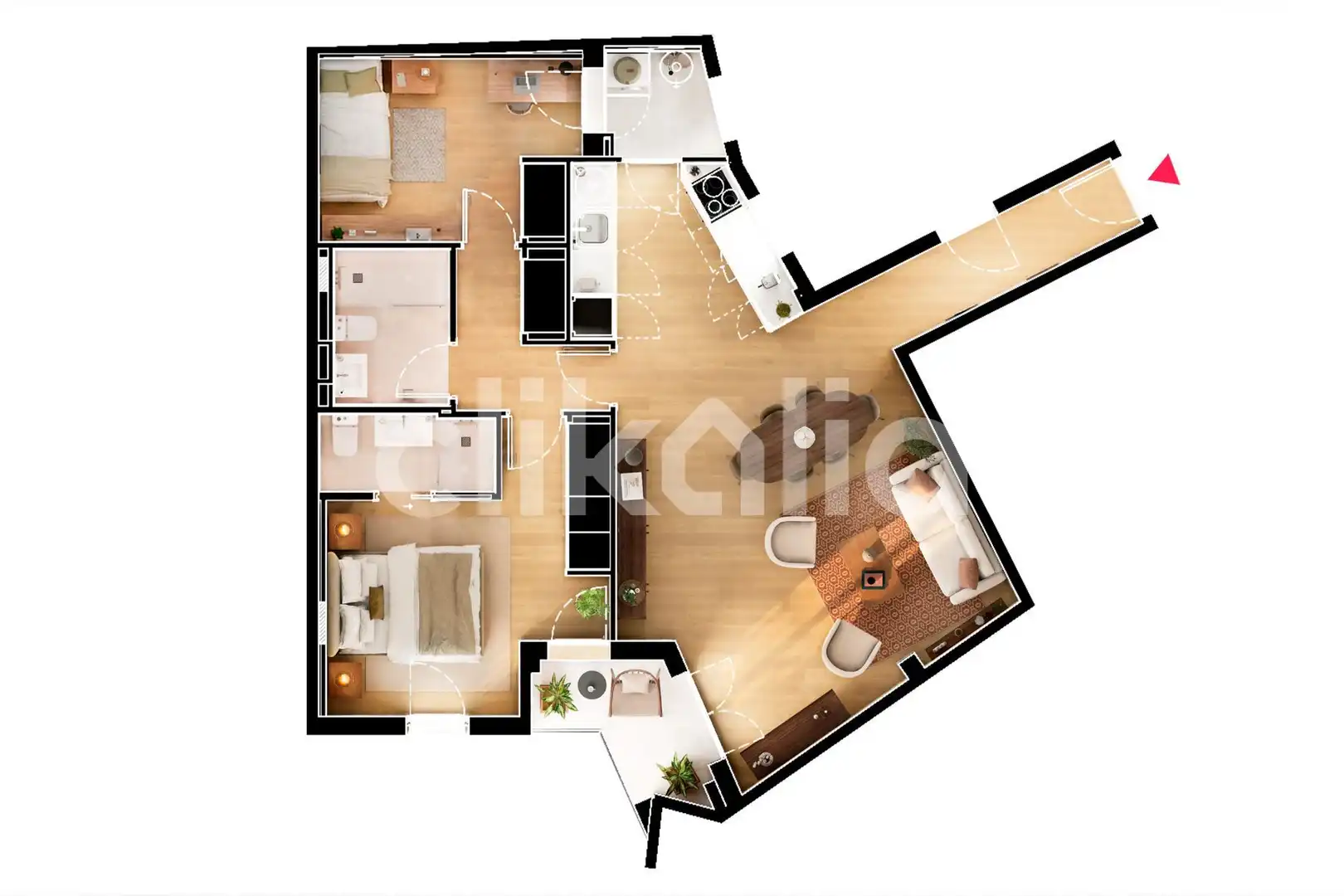 Appartement avec ascenseur à vendre à Triana, imagen 25