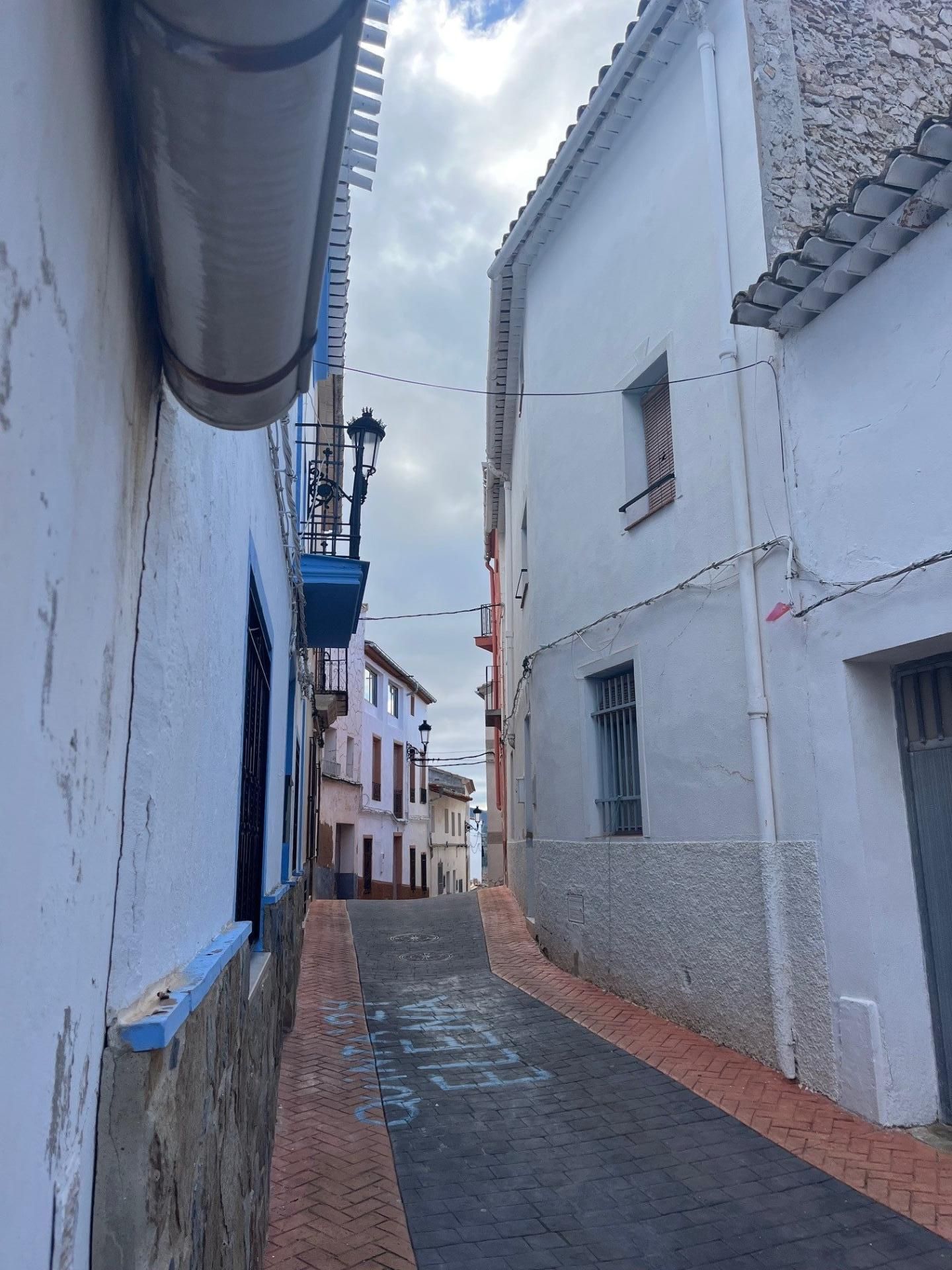 Exterior view of Single-family semi-detached for sale in Teresa de Cofrentes  with Heating