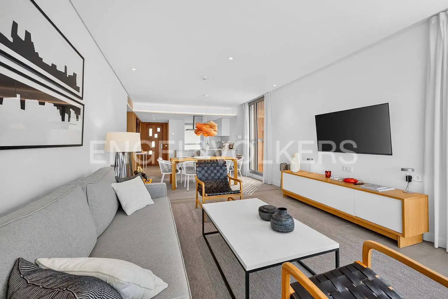 Sala de estar de Piso en venta en Abama