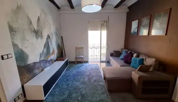 Sala de estar de Piso de alquiler en Alberic con Aire acondicionado y Trastero