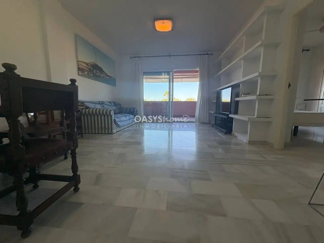 Wohnzimmer von Wohnung zur Miete in Cartagena mit Terrasse, Möbliert und Balkon
