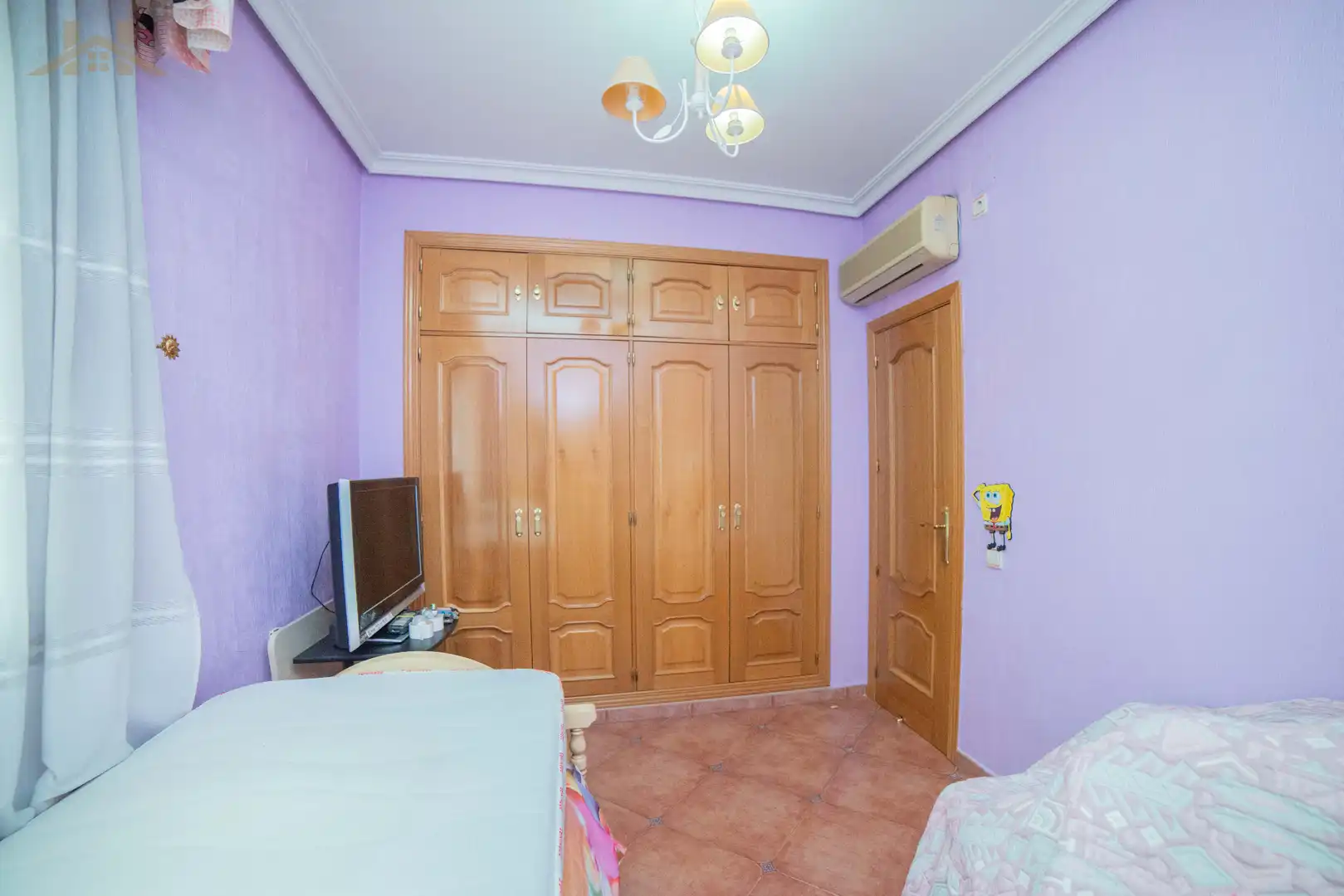 Dormitori de Casa adosada en venda en Ciempozuelos amb Aire condicionat, Calefacció i Jardí privat