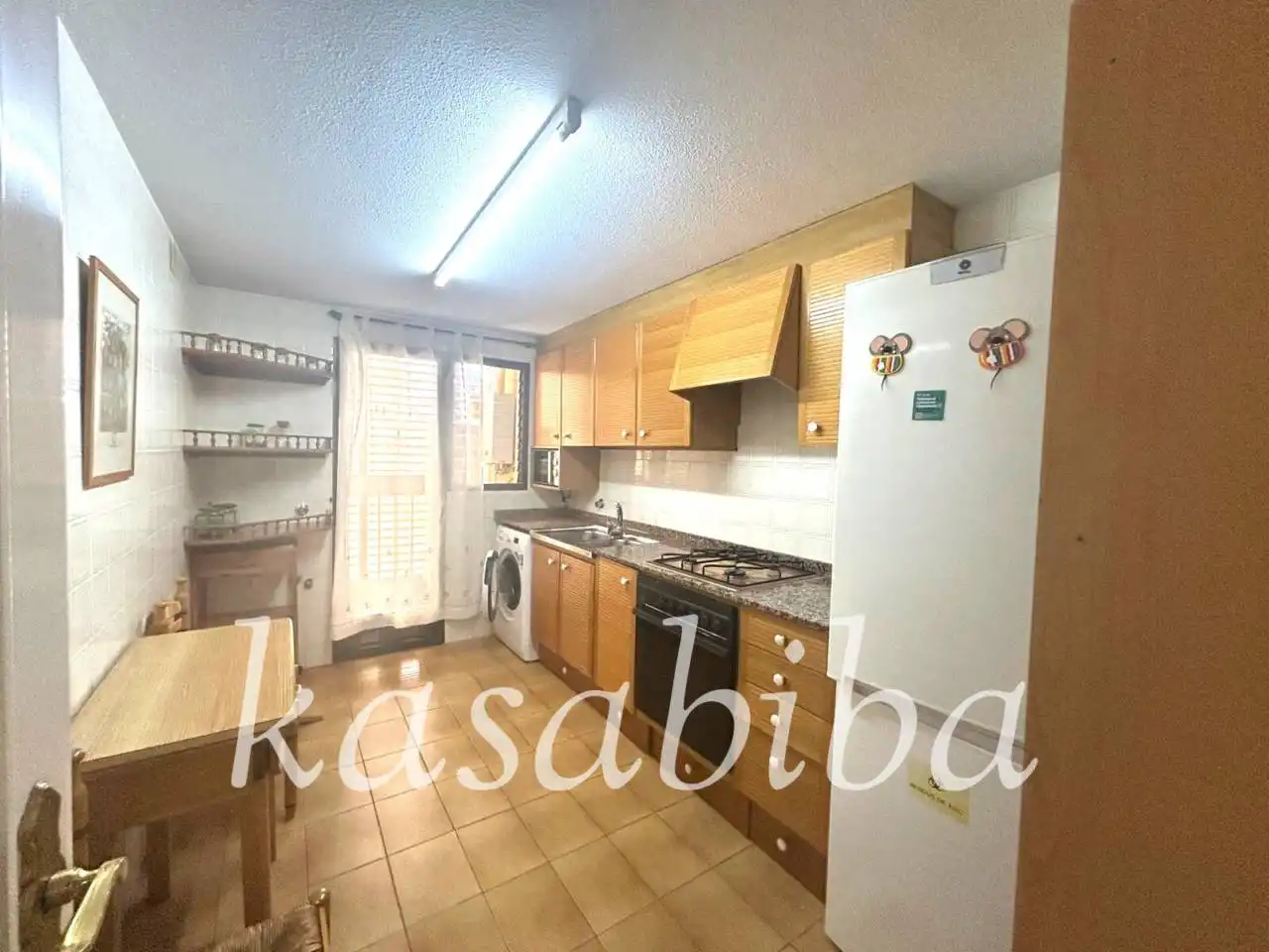 Kitchen of Flat for rent in Valencia  with Heating, Furnished and Balcony