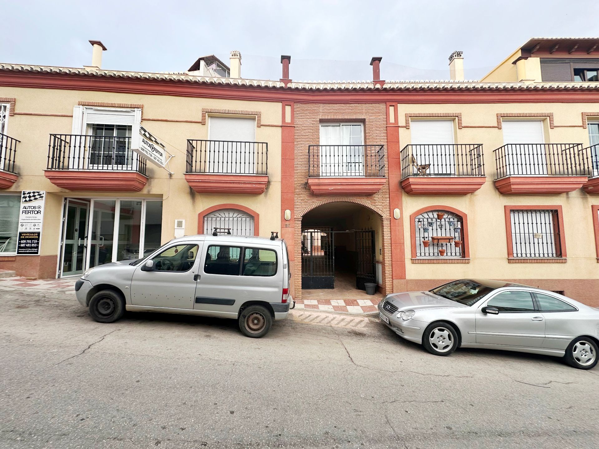 Vista exterior de Piso en venta en Álora con Terraza