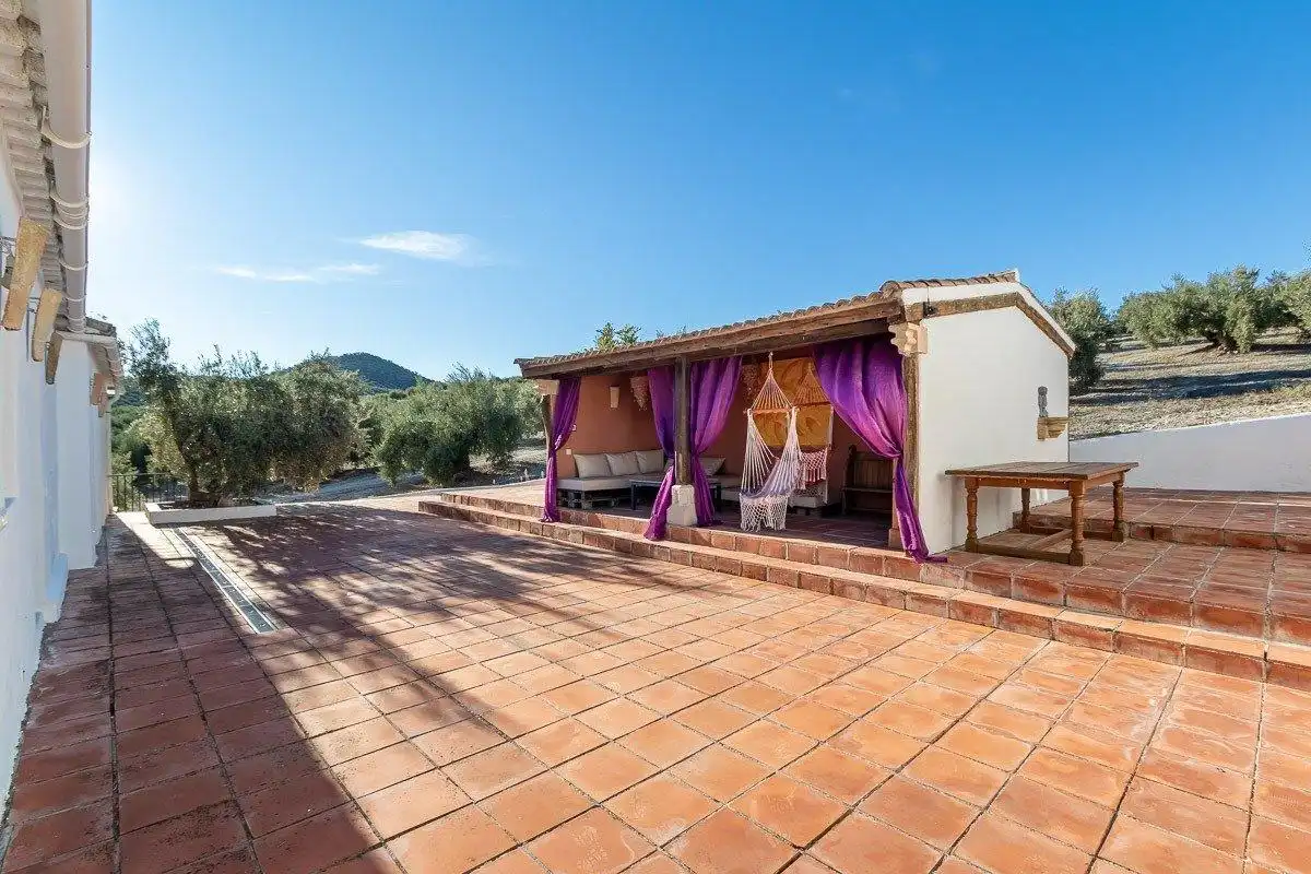 Terraza de Casa o chalet en venta en Alcaudete con Aire acondicionado, Calefacción y Jardín privado